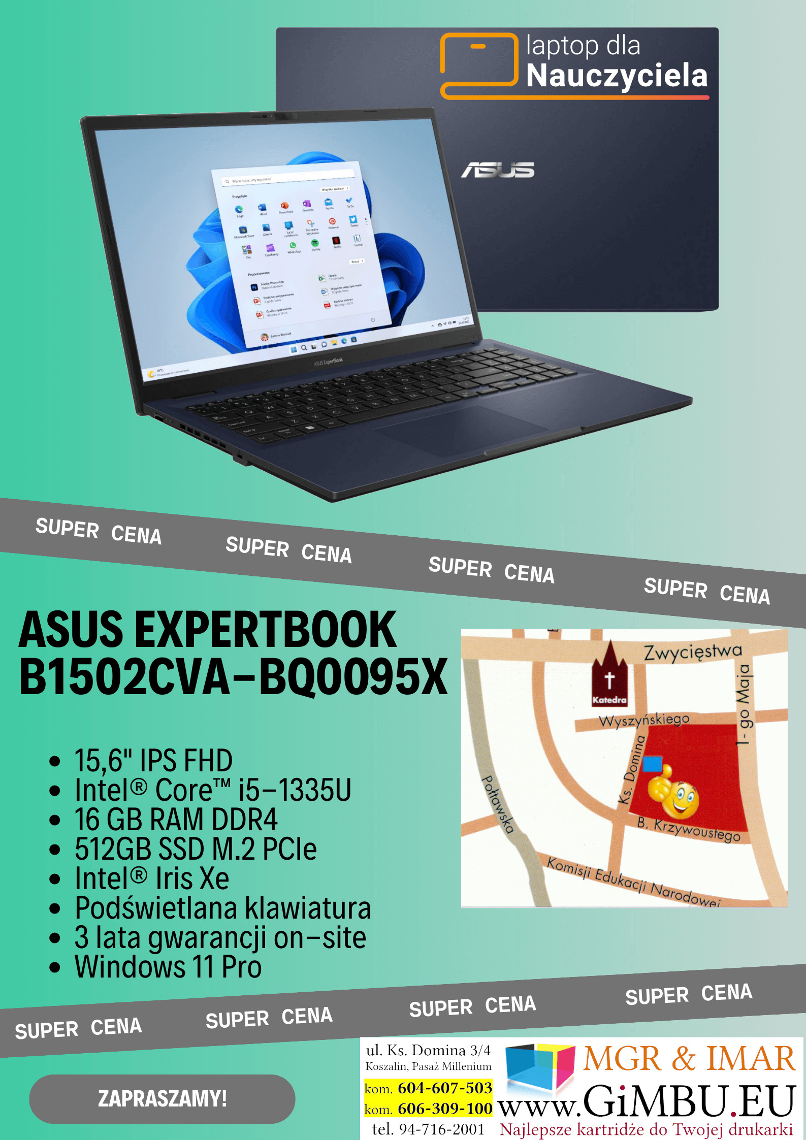 ASUS ExpertBook B1502CVA-BQ0095X